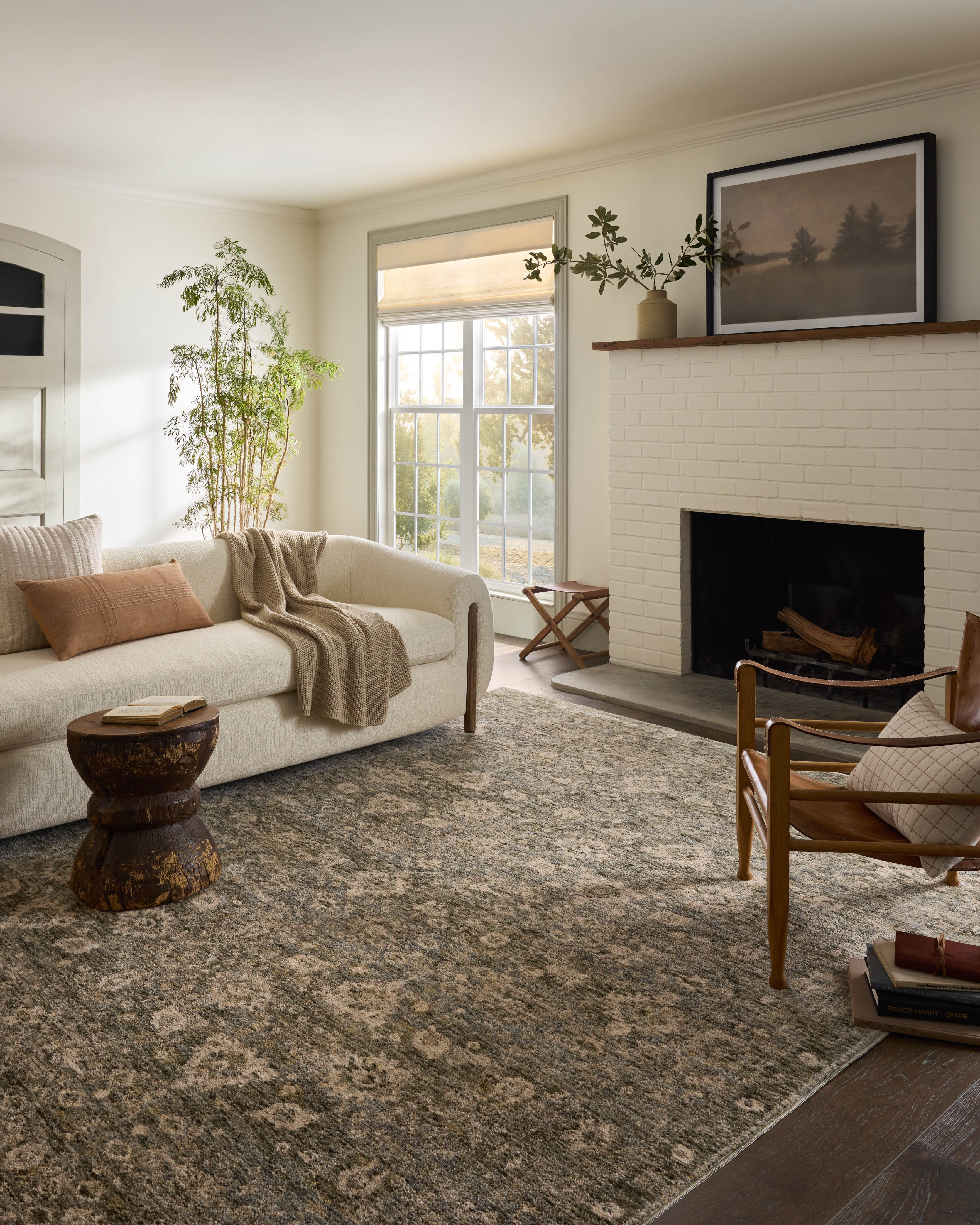 Magnolia Home by Joanna Gaines x Loloi Junie Lagoon / Natural Area